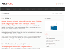 Tablet Screenshot of ppcadmax.com